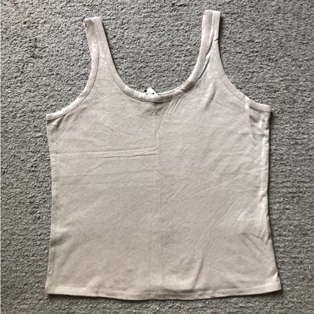 RW&CO Linen blend tank top.NWOT.